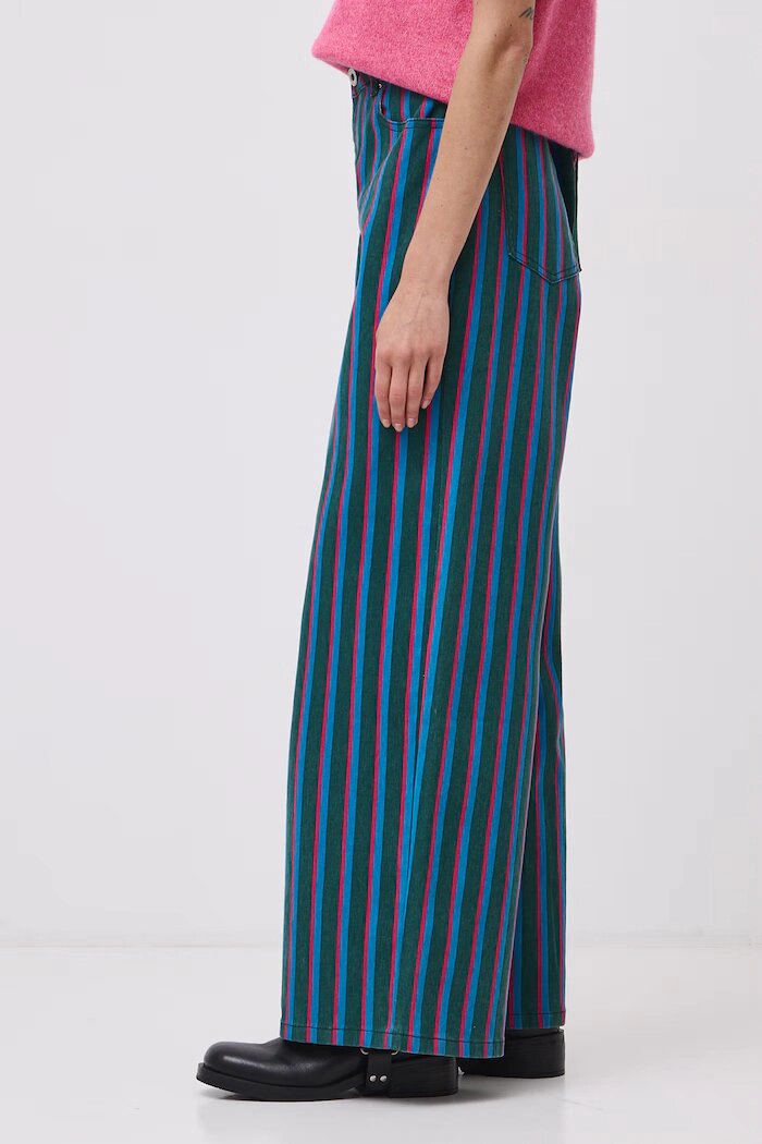 Medicine дънки wide leg дамски зелени