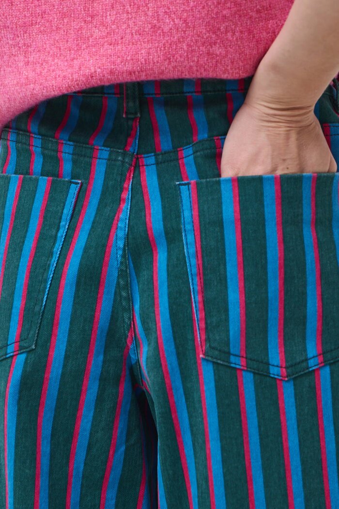 Medicine дънки wide leg дамски зелени
