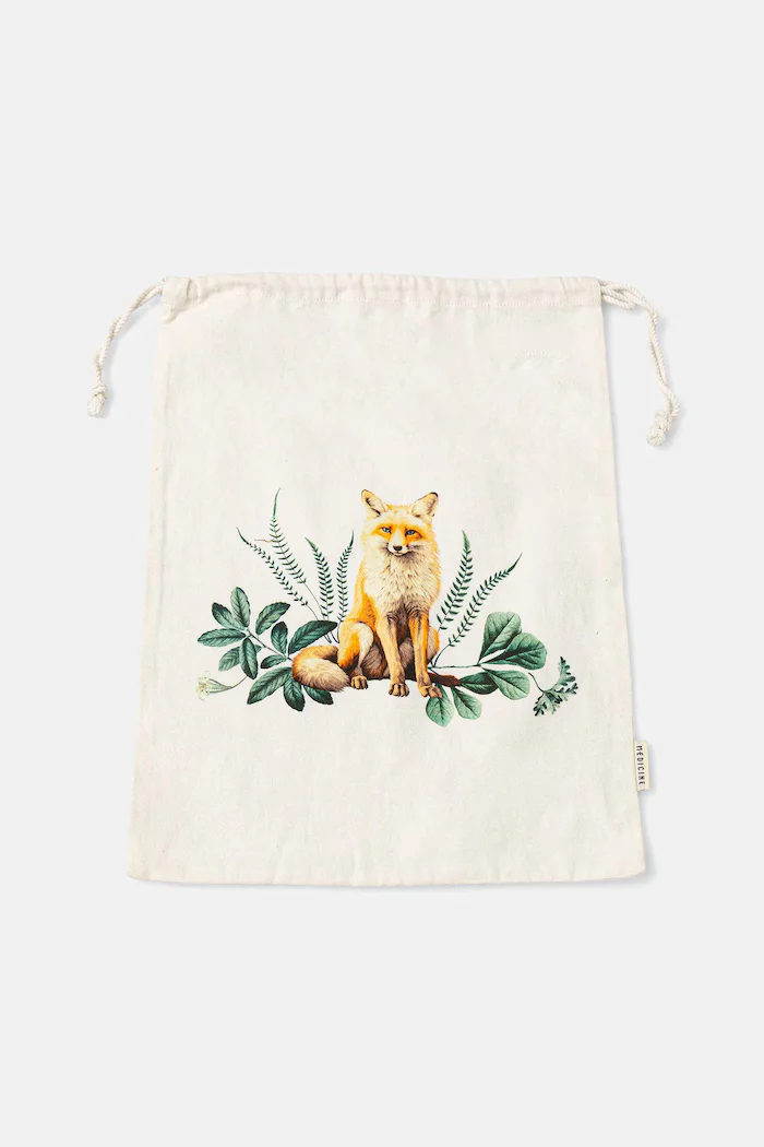 Medicine Памучна чнта за съхранение в бежово