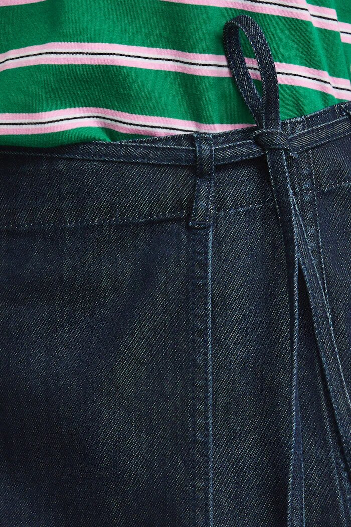 Medicine пола със застъпен дизайн от деним тъмносиня