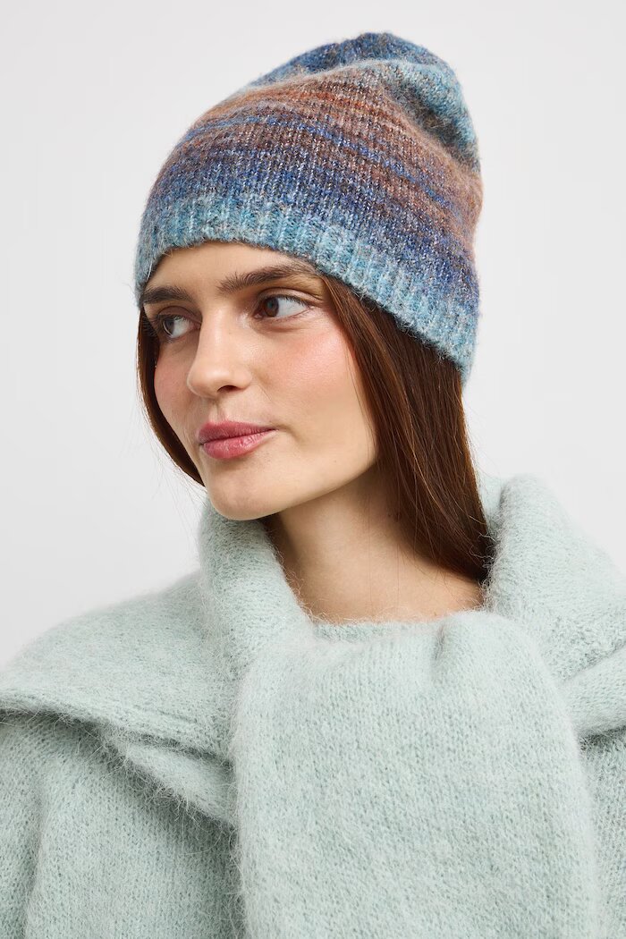 Medicine шапка beanie дамска с вълна многоцветна