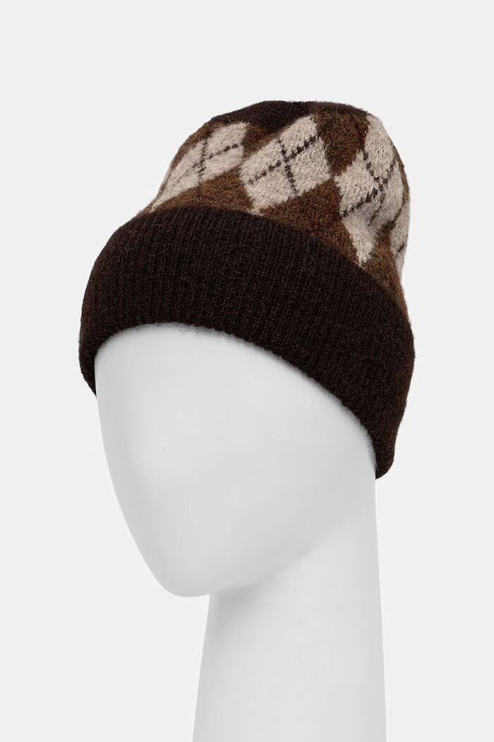 Medicine шапка beanie дамска с вълна многоцветна