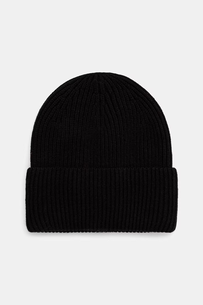 Medicine шапка beanie дамска с вискоза черна