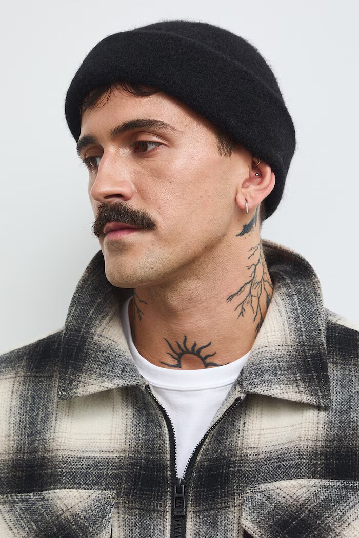 Medicine шапка beanie мъжка черна