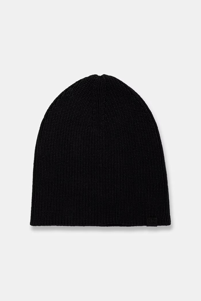 Medicine шапка beanie мъжка от памучна материя черна