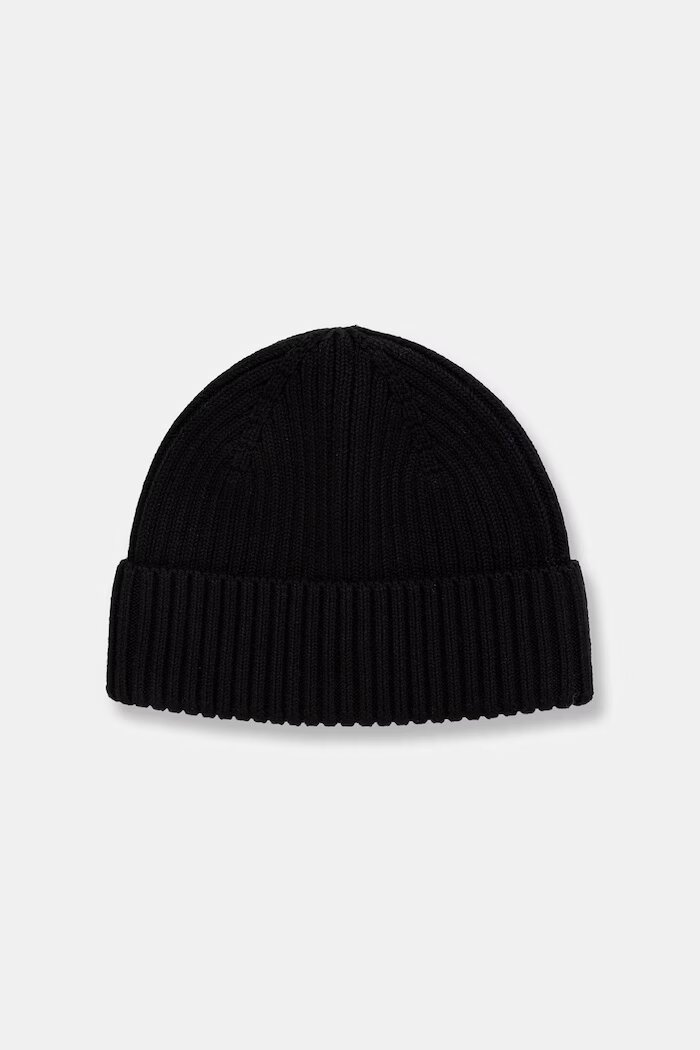 Medicine шапка beanie мъжка от памук черна