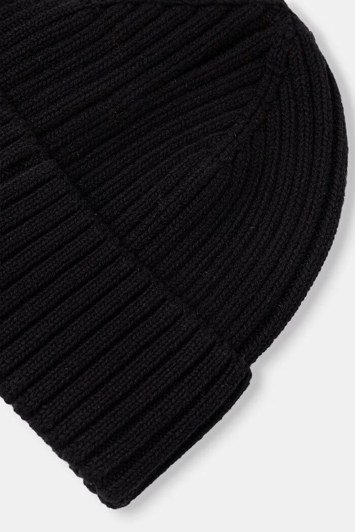 Medicine шапка beanie мъжка от памук черна