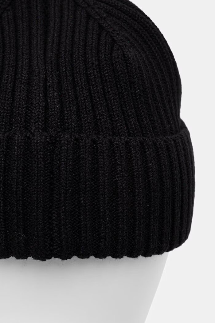 Medicine шапка beanie мъжка от памук черна