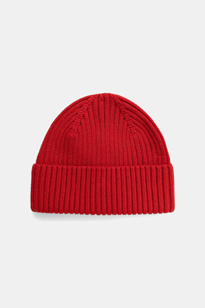 Medicine шапка beanie мъжка от памук червена
