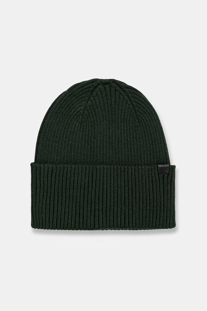 Medicine шапка beanie мъжка с вискоза зелена