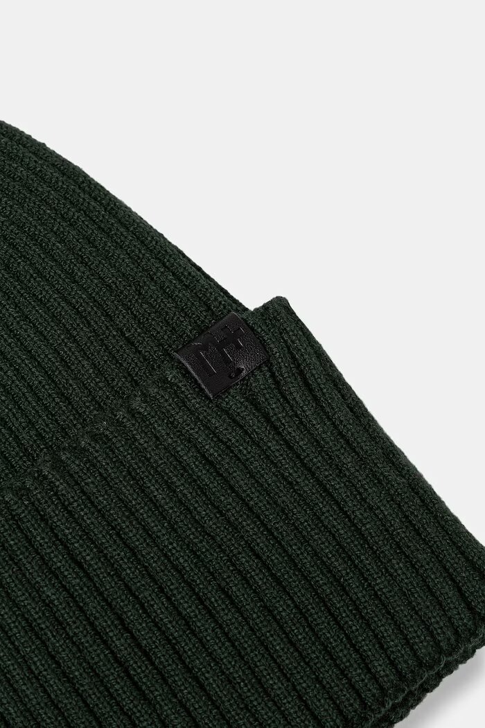 Medicine шапка beanie мъжка с вискоза зелена