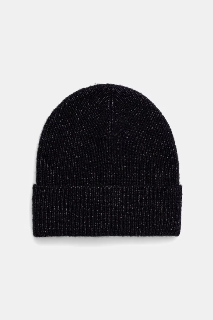 Medicine шапка beanie с вълна тъмносиня