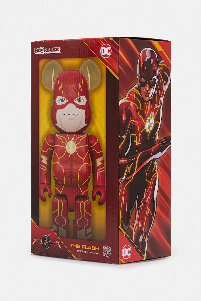 medicom toy Декоративна фигурка Be@rbrick The Flash 400% в червено The.Flash.400
