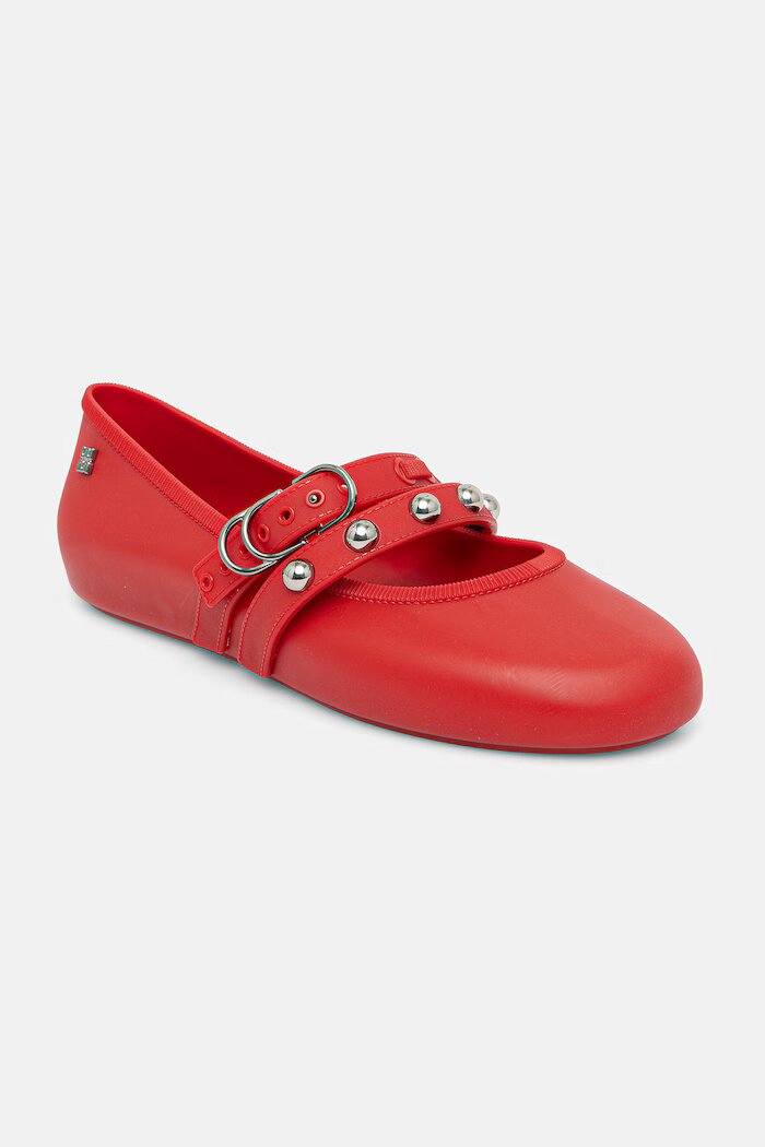 Melissa балеринки SOFT BALLERINA STUDS AD червени M37049