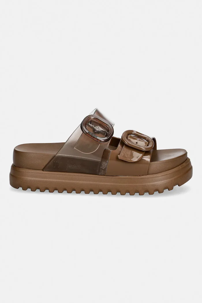 Melissa Чехли COZY PLATFORM AD в кафяво с платформа M 36158 BT685