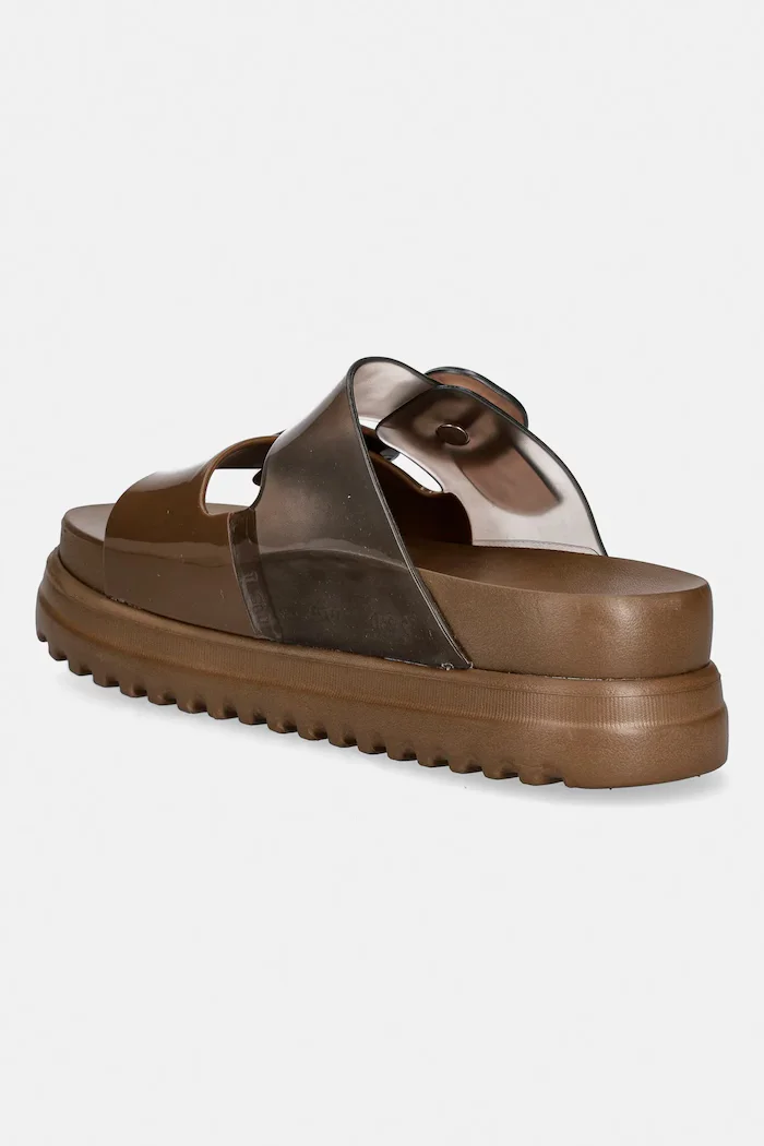 Melissa Чехли COZY PLATFORM AD в кафяво с платформа M 36158 BT685