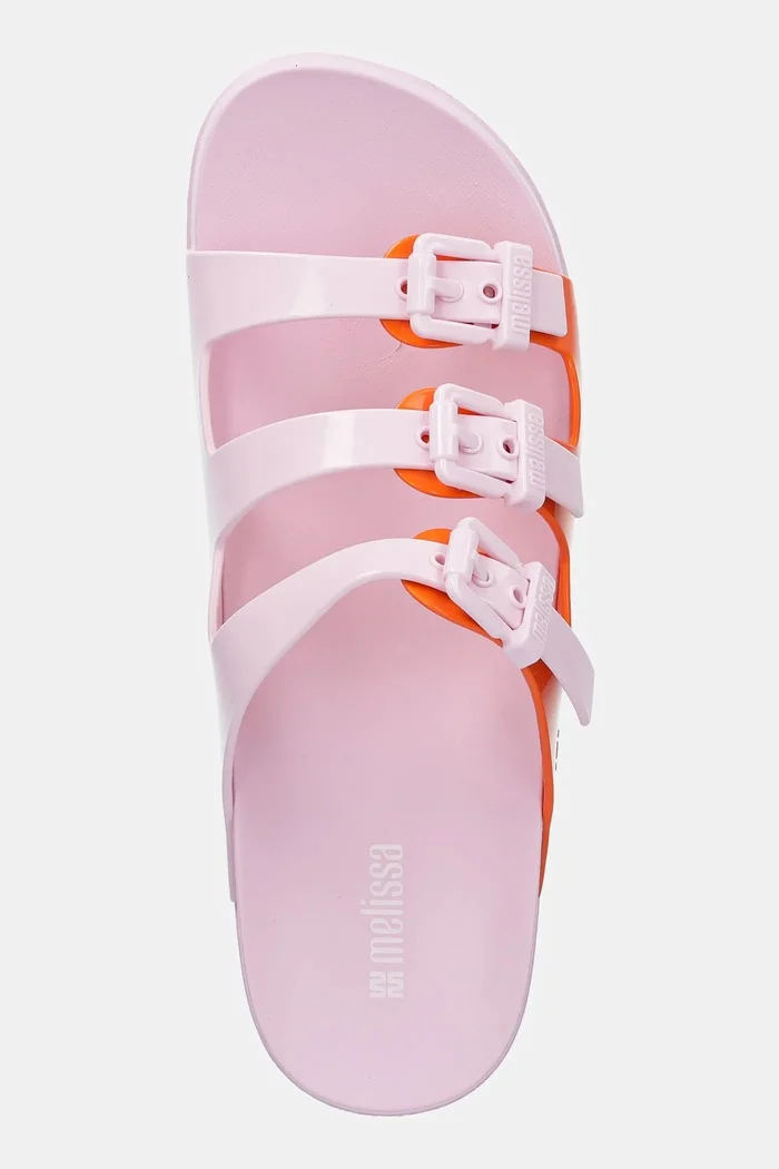 Melissa Чехли COZY STRIPES AD в розово M 35943 BC956