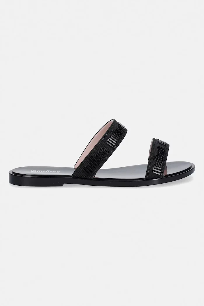 Melissa Чехли M LOVER DUO SLIDE AD в черно M 38016 BT050