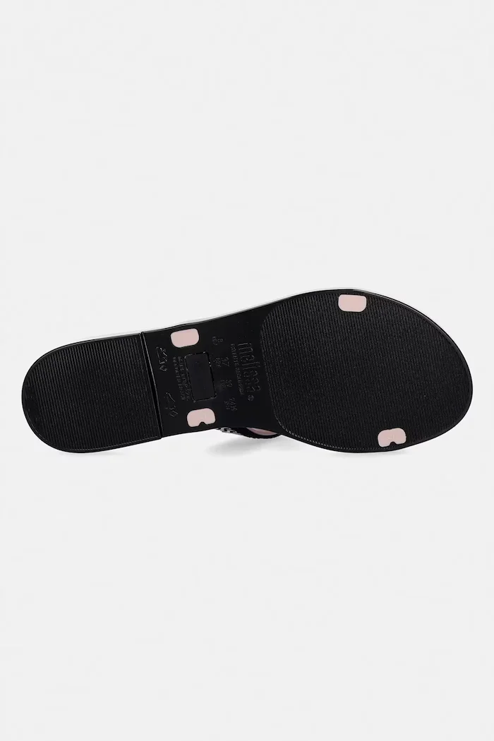 Melissa Чехли M LOVER DUO SLIDE AD в черно M 38016 BT050