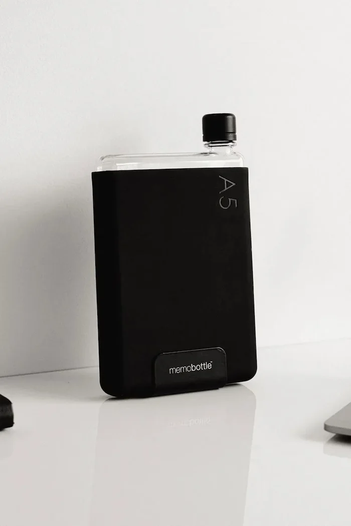 memobottle Бутилка за вода Original A5 750 ml в черно