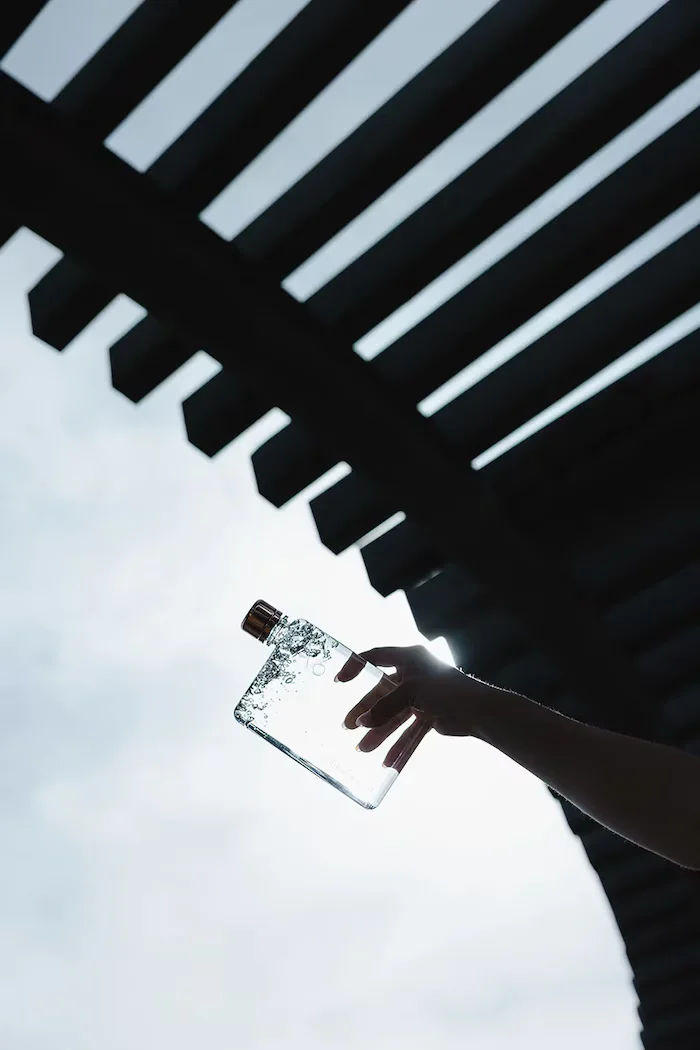 memobottle Бутилка за вода Original A6 375 ml в прозрачен цвят