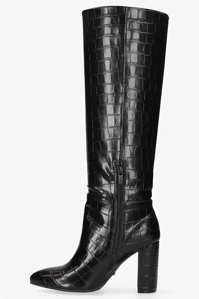 Mexx Боти KRYSTAL INDY в черно с дебел ток MI001800153W-01