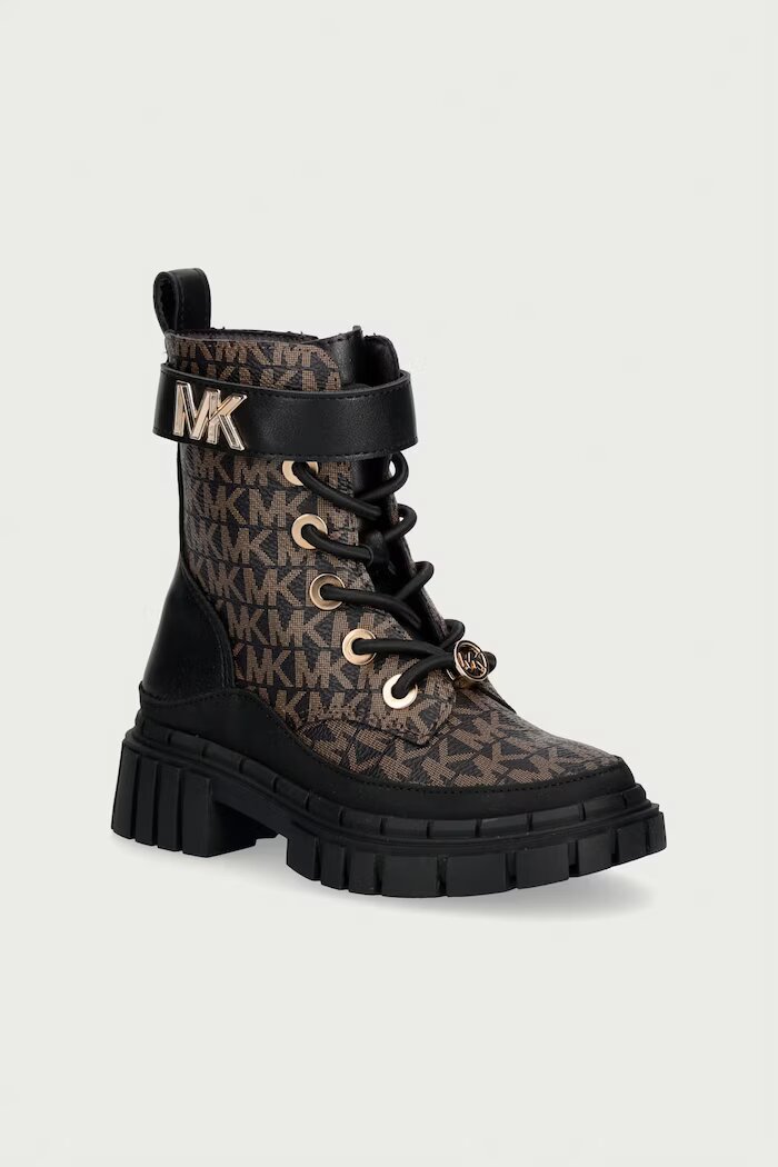 Michael Kors боти за деца BLAKE MK кафяви MK05085210