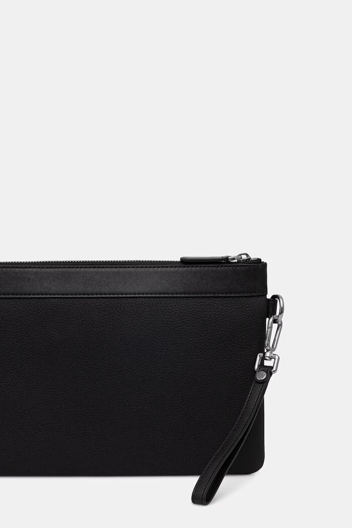 Michael Kors чанта през рамо мъжка от кожа черна 33S9MGYU2L
