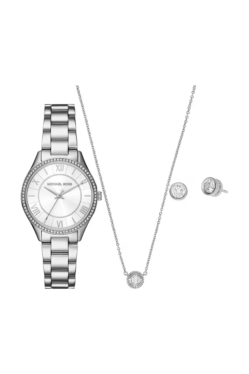Michael Kors Часовник колие и обеци LAURYN