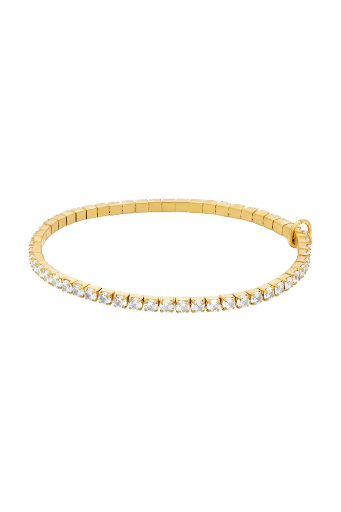 Michael Kors гривна дамска месингова с циркон MKJ8682710