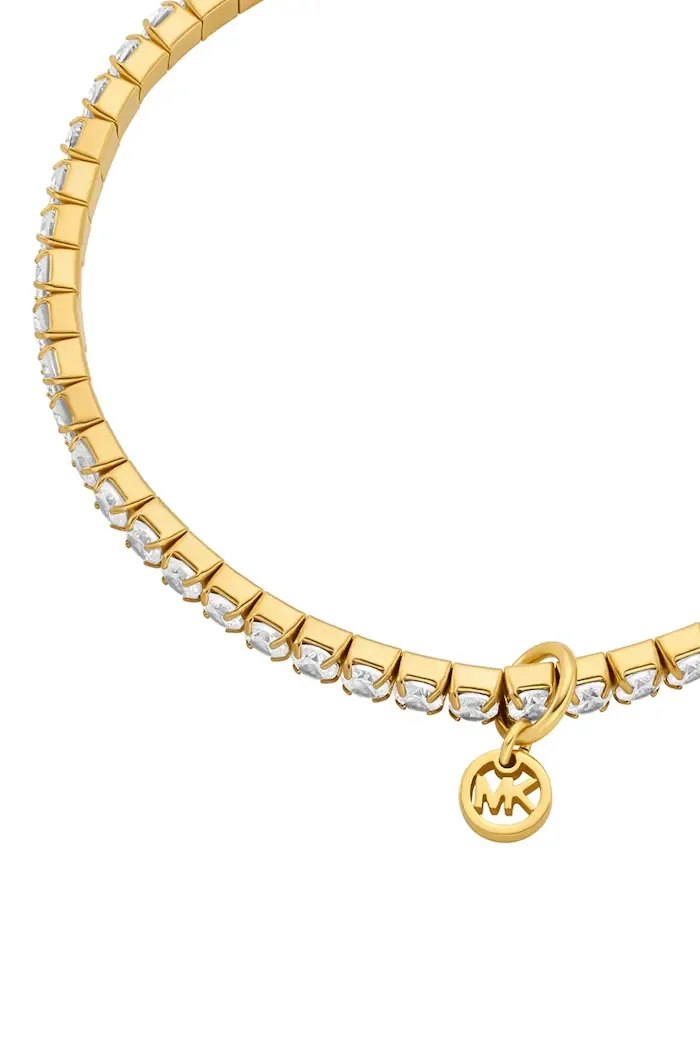 Michael Kors гривна дамска месингова с циркон MKJ8682710