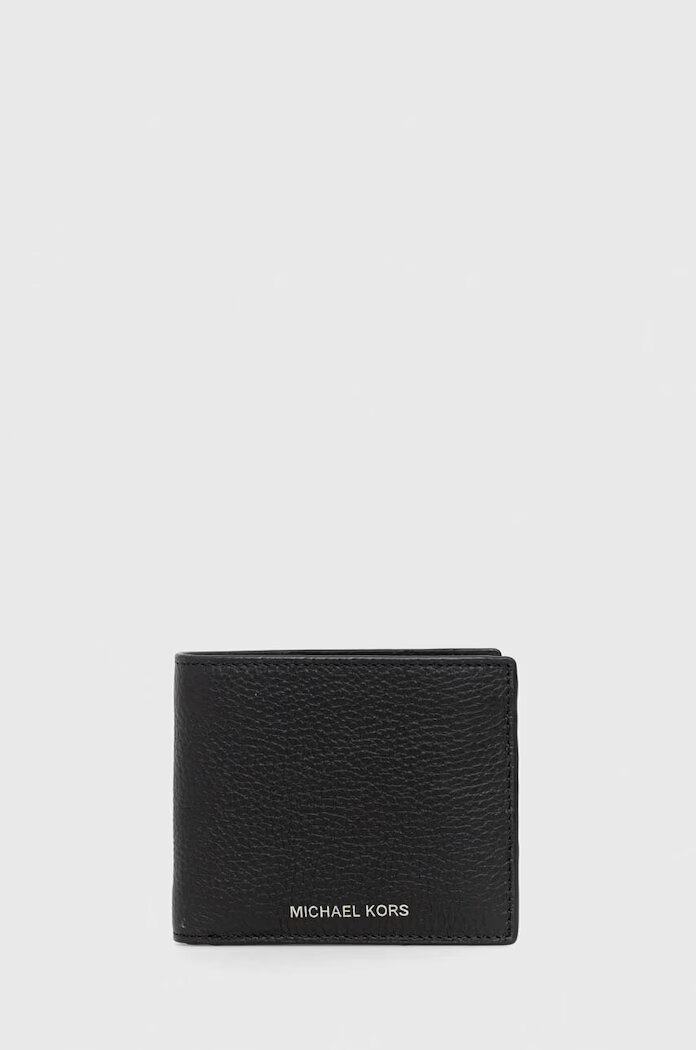 Michael Kors Кожен портфейл мъжки в черно