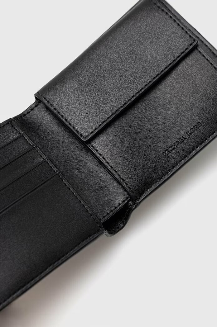 Michael Kors Кожен портфейл мъжки в черно