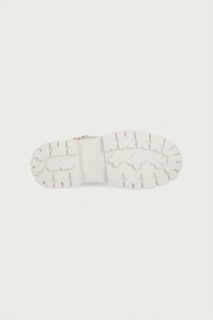 Michael Kors кубинки с платформа за деца BLAKE MK бежови MK05085256