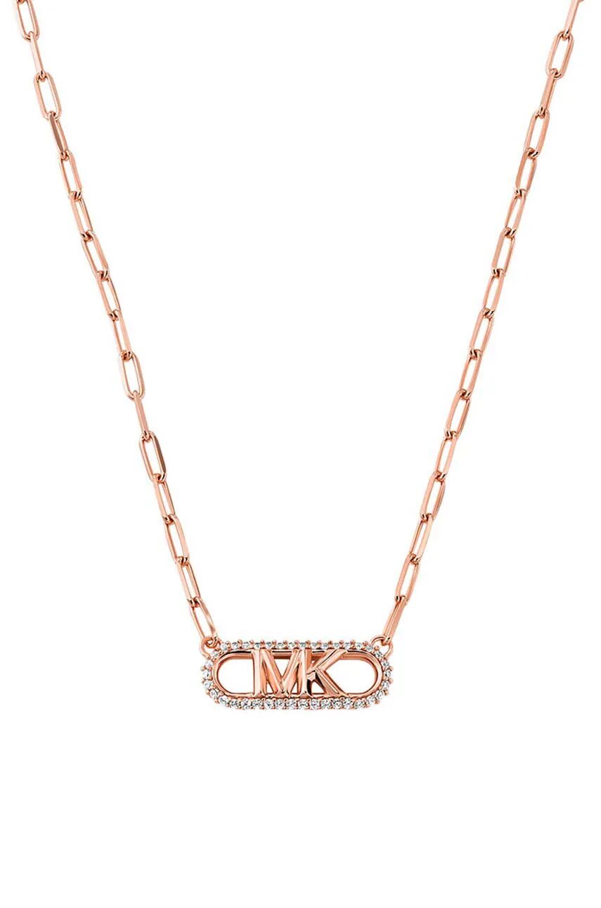 Michael Kors Позлатена сребърно колие