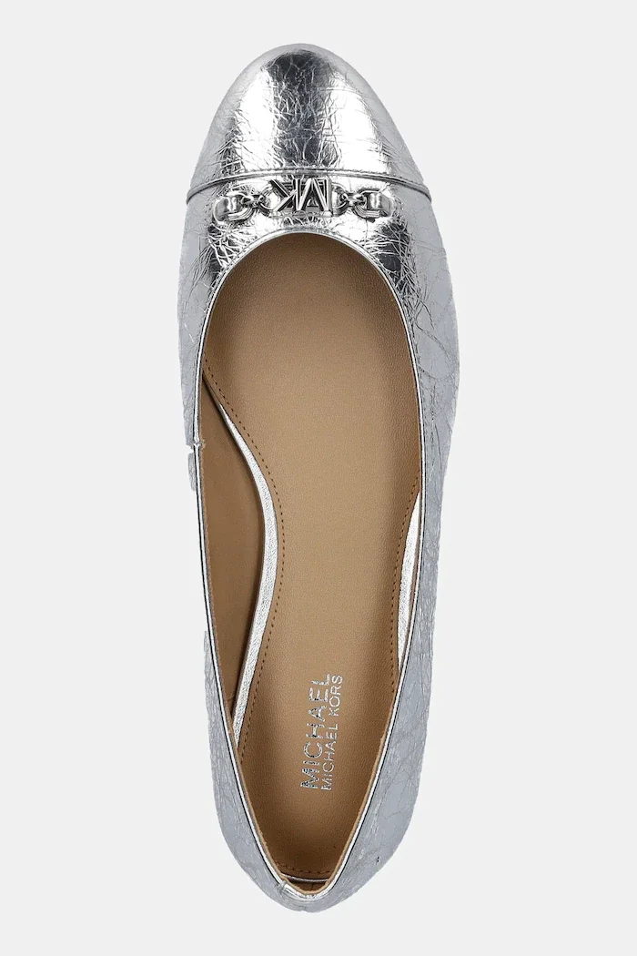 Michael Michael Kors Балеринки Rebecca в сребристо 40R5REFP1M.040