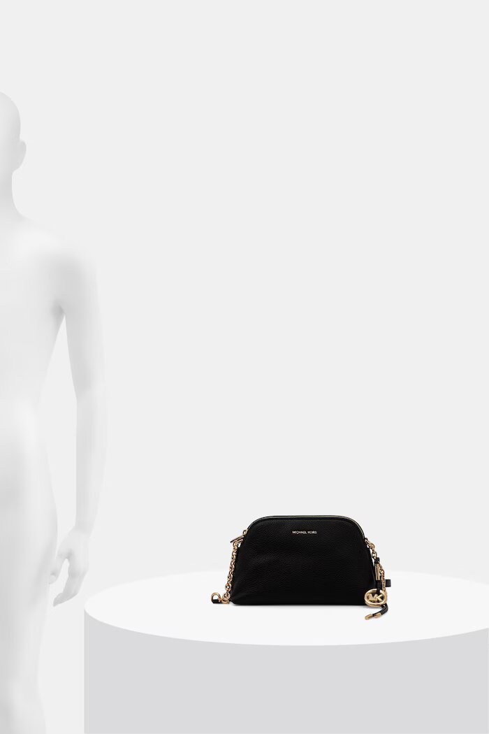 Michael Michael Kors чанта crossbody дамска от кожа Freddie черна 32T6GX4C1L