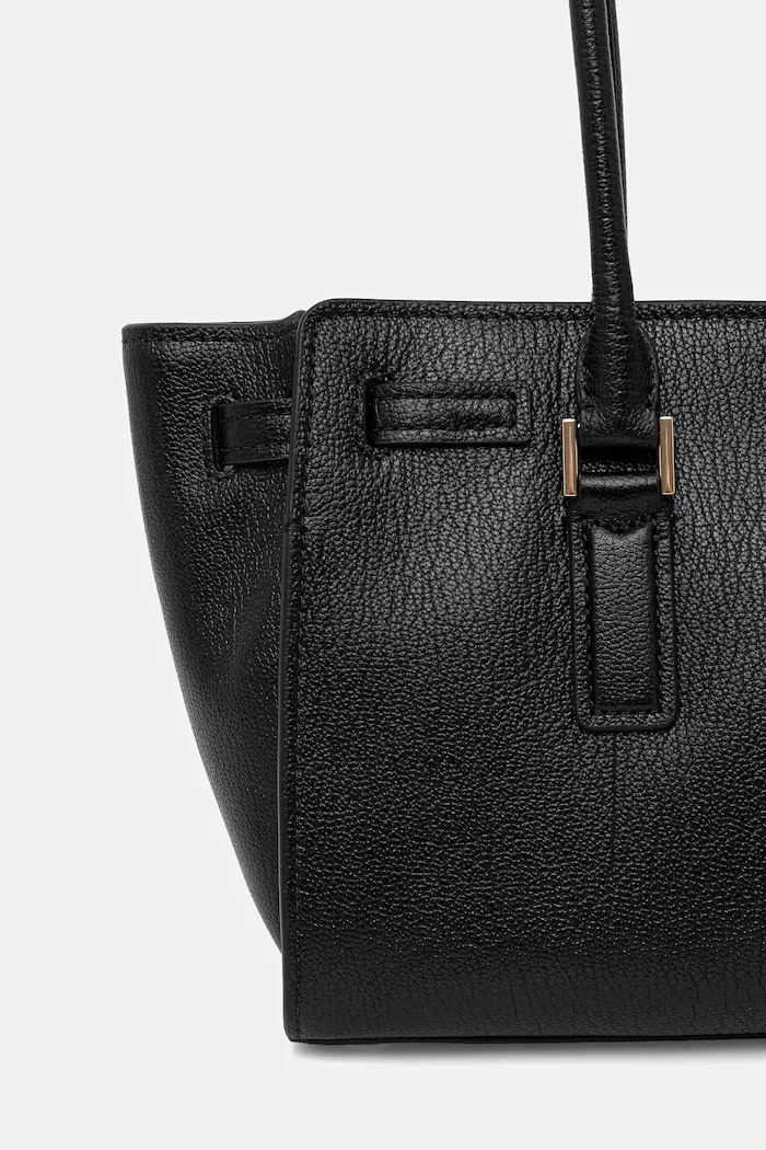 Michael Michael Kors чанта tote дамска от кожа черна 30F5GNXT0L