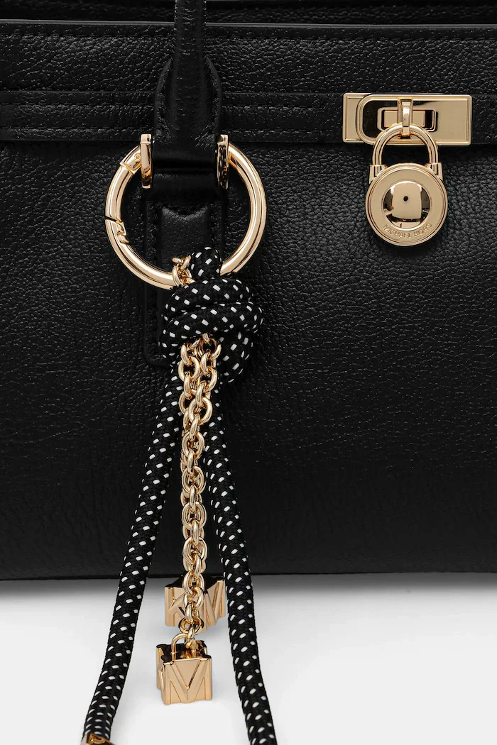 Michael Michael Kors чанта tote дамска от кожа черна 30F5GNXT0L