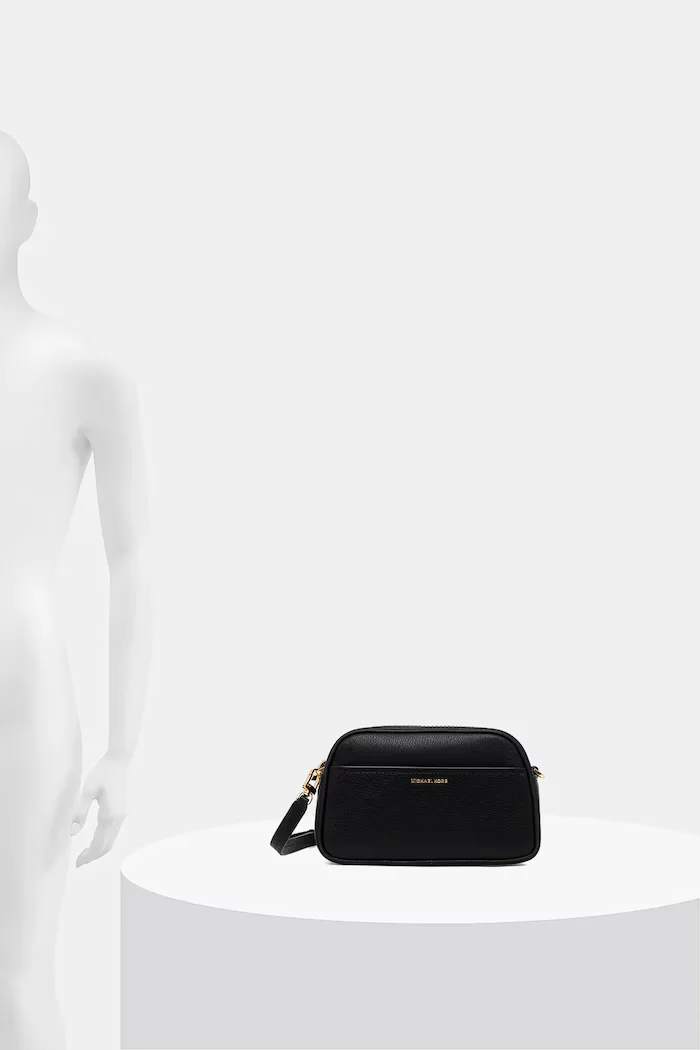 Michael Michael Kors дамска чанта от кожа черна 32F5GJ6C5L