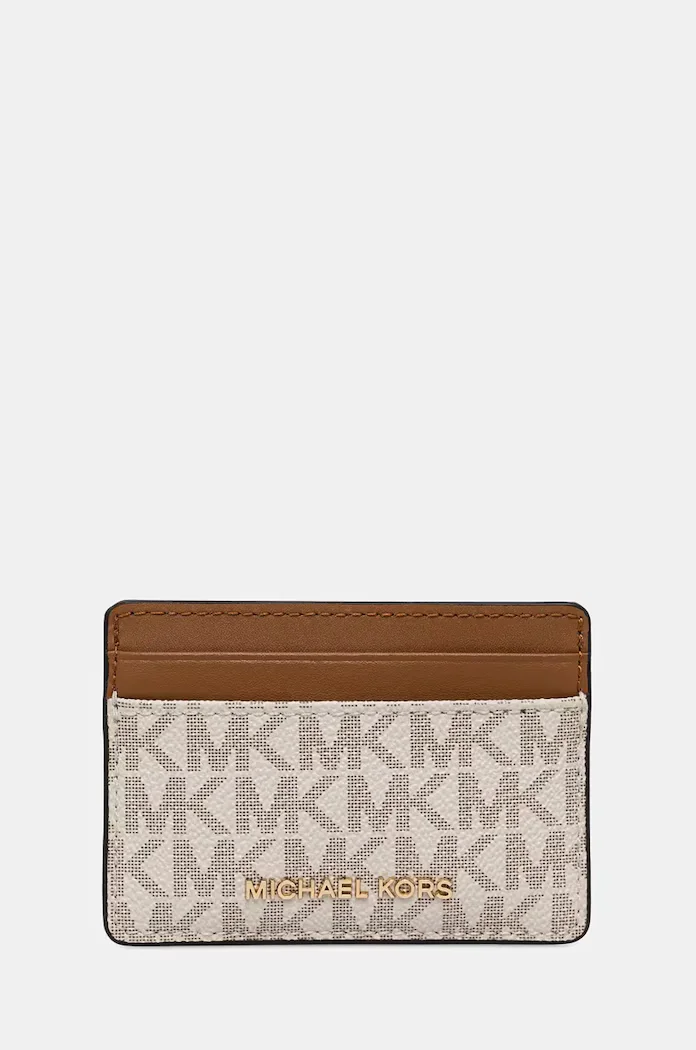 Michael Michael Kors Калъф за карти в кафяво 32F1GJ6D0B