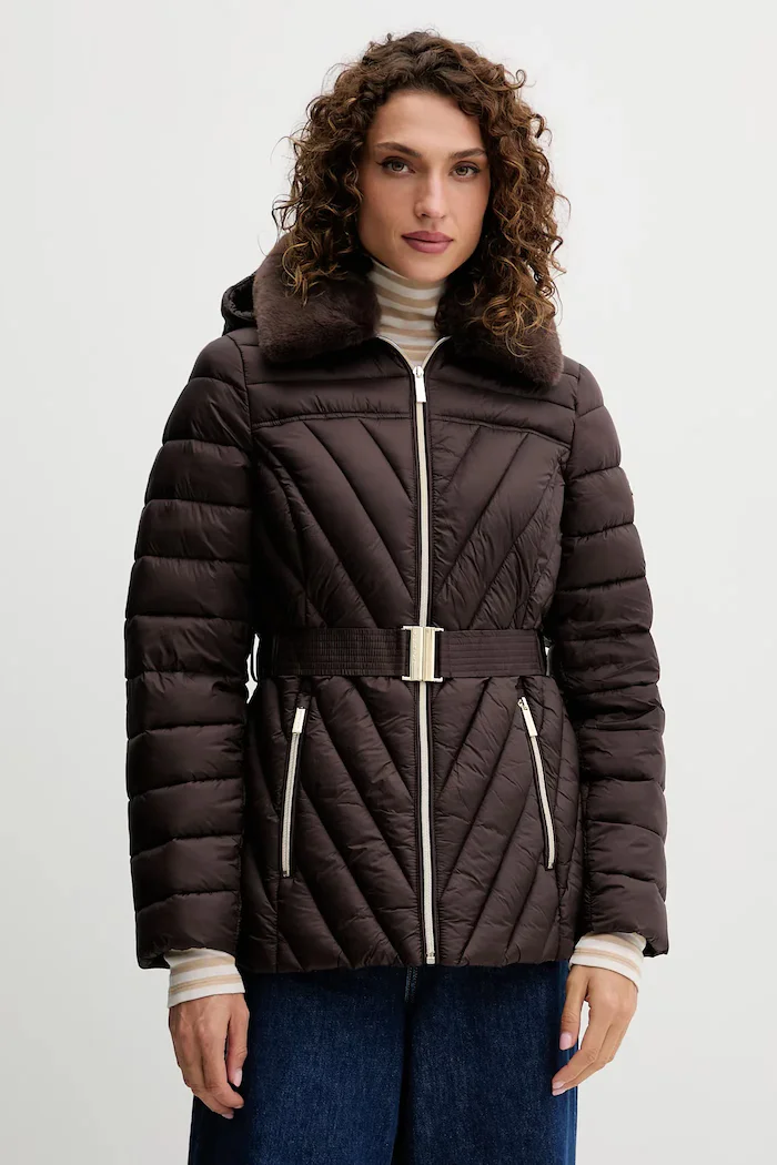 Michael Michael Kors капитонирано яке дамско кафяво 77A6945M42