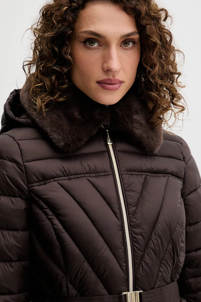 Michael Michael Kors капитонирано яке дамско кафяво 77A6945M42