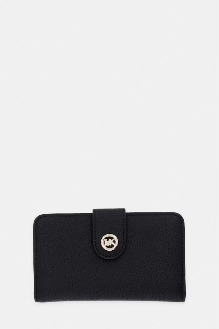 Michael Michael Kors Кожен портфейл в черно 32S6G17F8L