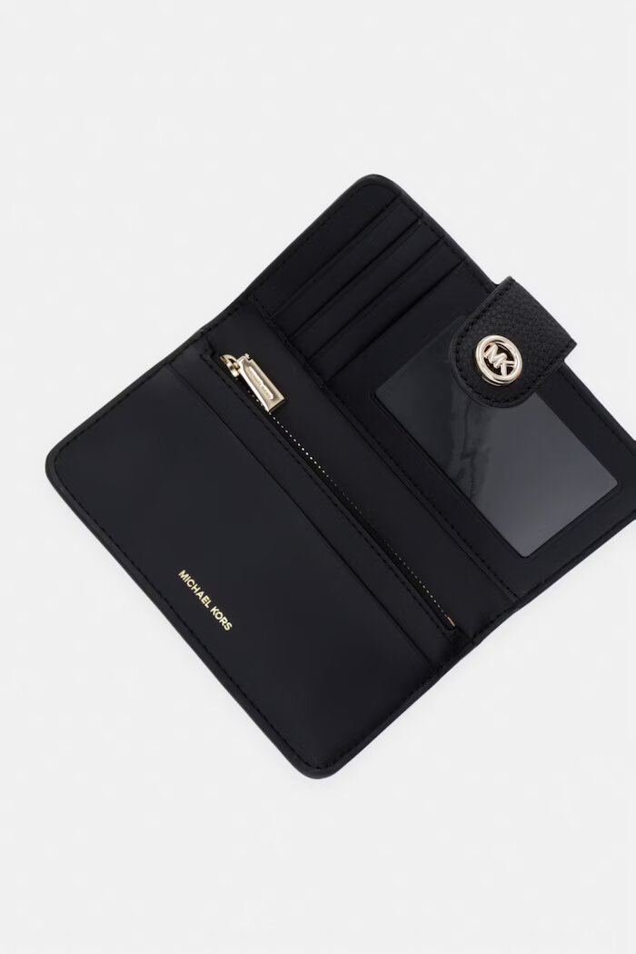 Michael Michael Kors Кожен портфейл в черно 32S6G17F8L