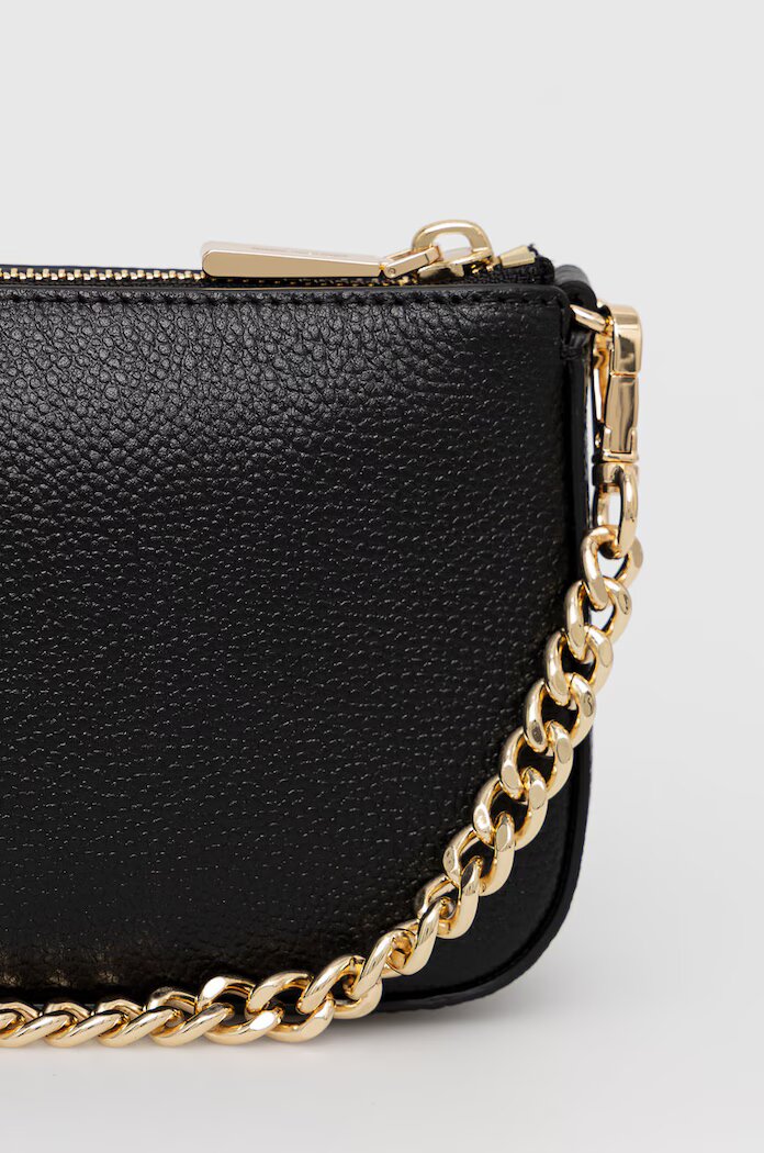 Michael Michael Kors Кожена чанта в черно