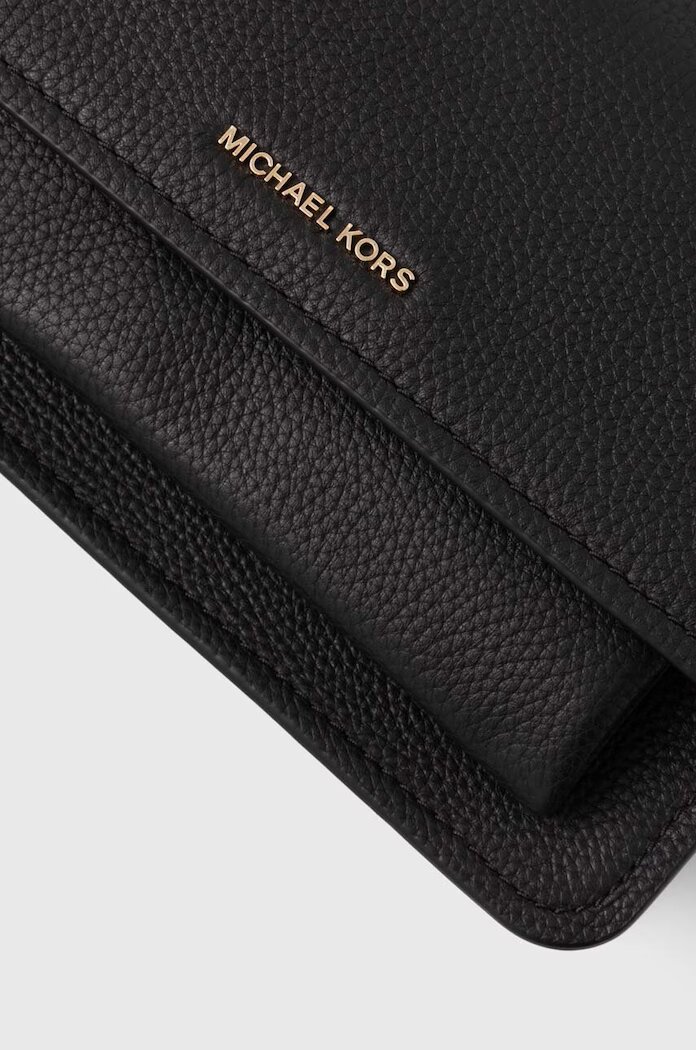 Michael Michael Kors Кожена чанта в черно 30T4GC7L3T