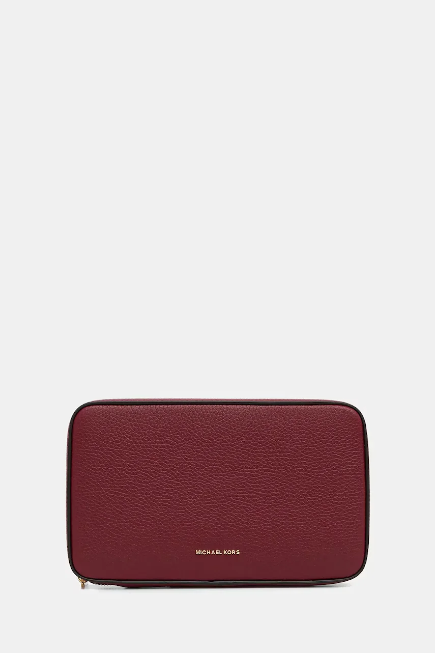 Michael Michael Kors Кожена козметична чанта