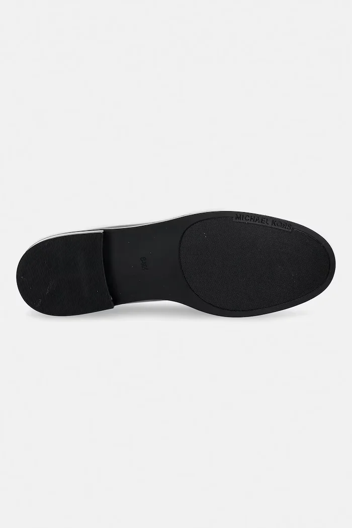 Michael Michael Kors Кожени мокасини Dina Loafer в черно с равна подметка 40R6DIFP1L.001