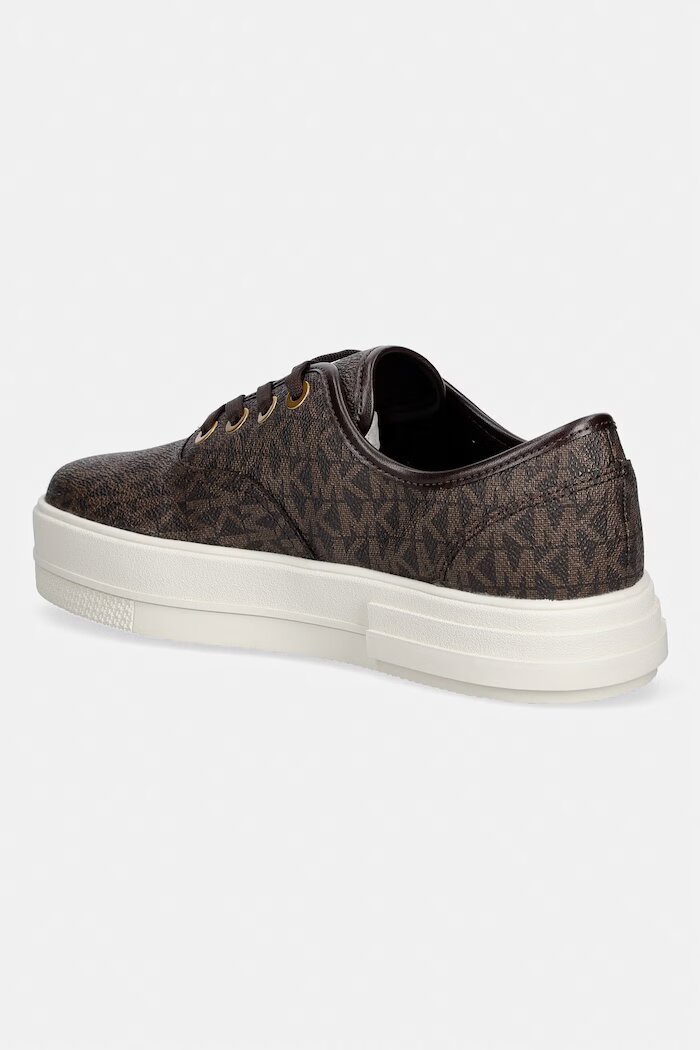 Michael Michael Kors Lindsey Lace Up маратонки дамски кафяви с платформа 43T6LDFS1B.200